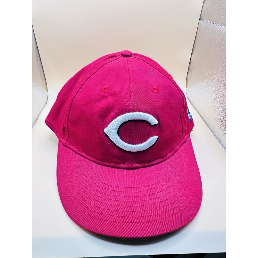 OC Sports Cincinnati Reds‎ MLB Youth Baseball Cap Red Embroidered Hat Logo